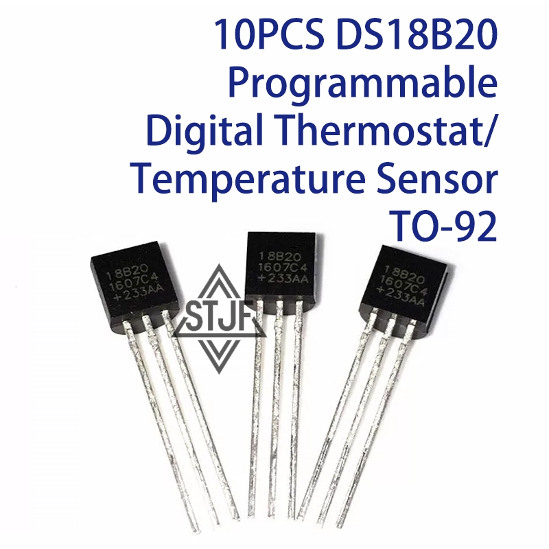 10 ชิ้น DS18B20 เซ็นเซอร์วัดอุ - Ds18B20 บทวิจารณ์และราคา