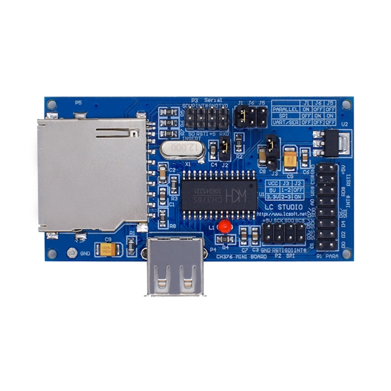 Sd Card Module - บอร์ดพัฒนา USB แบบ IC บอร์ดประเมินผล โมดูล