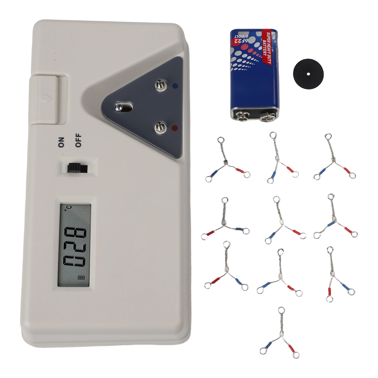 Soldering Iron Temperature Probe - 191 เครื่องทดสอบปลายหัวแร้ง เครื่องวัดอุณหภูมิปลายหัวแร้ง จอแสดงผล 0 ℃