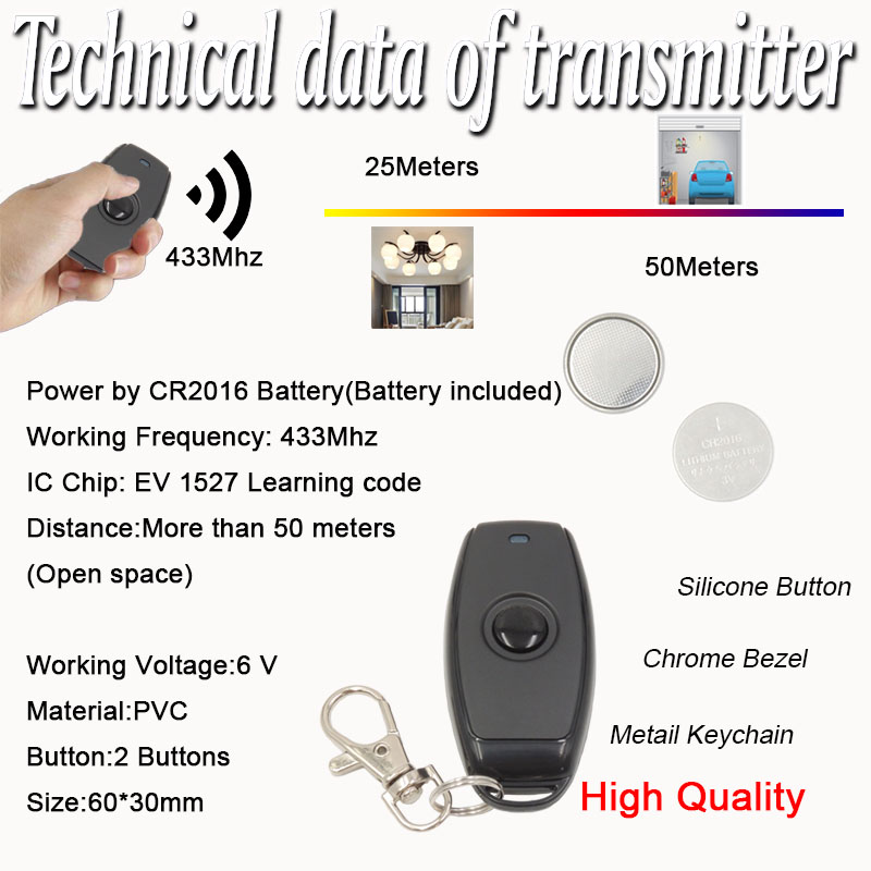 433Mhz DC 3.6V 6V 12V 24V 1CH  - Relay Module 1 Channel บทวิจารณ์และราคา