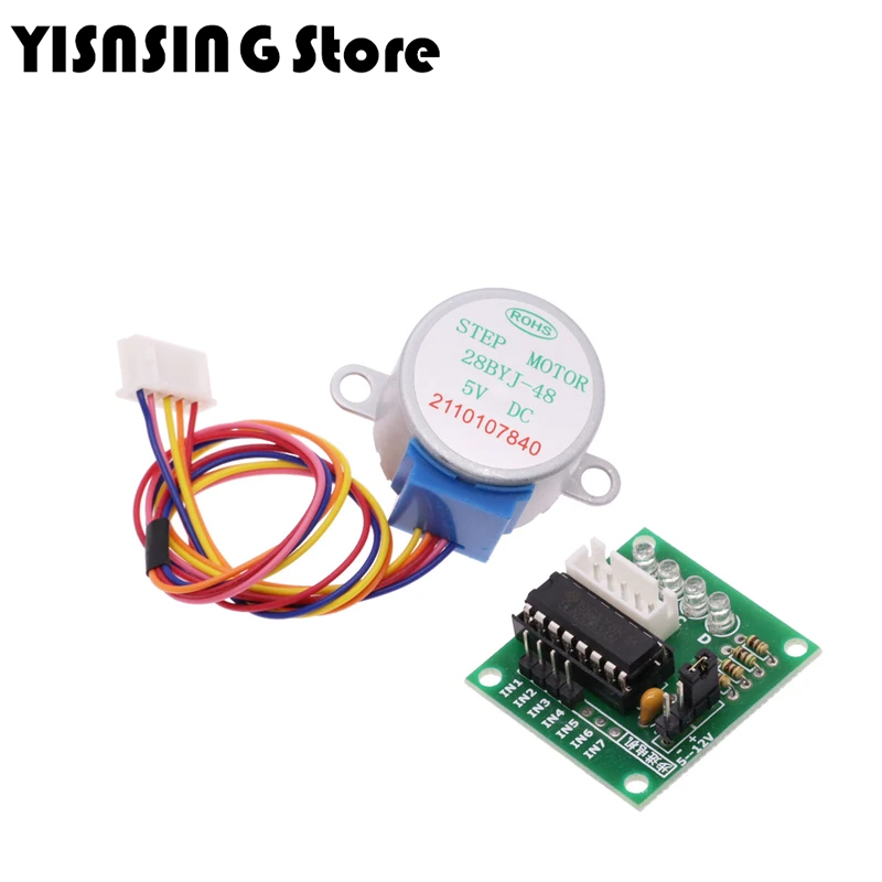 มอเตอร์สเต็ปเปอร์แบบเฟส 4 ฟاز  - Stepper Motor 28Byj บทวิจารณ์และราคา