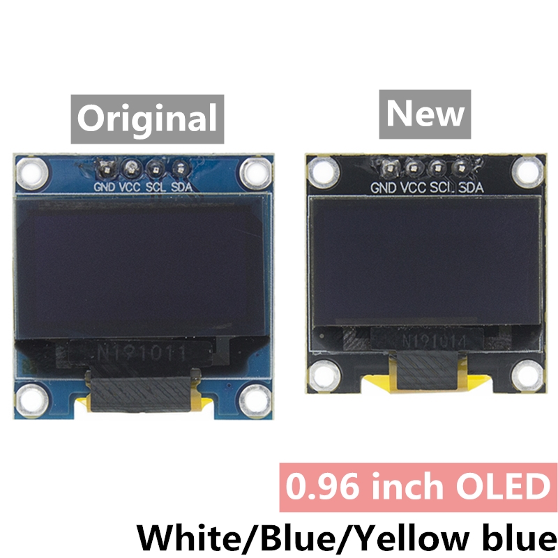 0.96 นิ้ว IIC Serial 4pin สีขา - Ssd1306 บทวิจารณ์และราคา