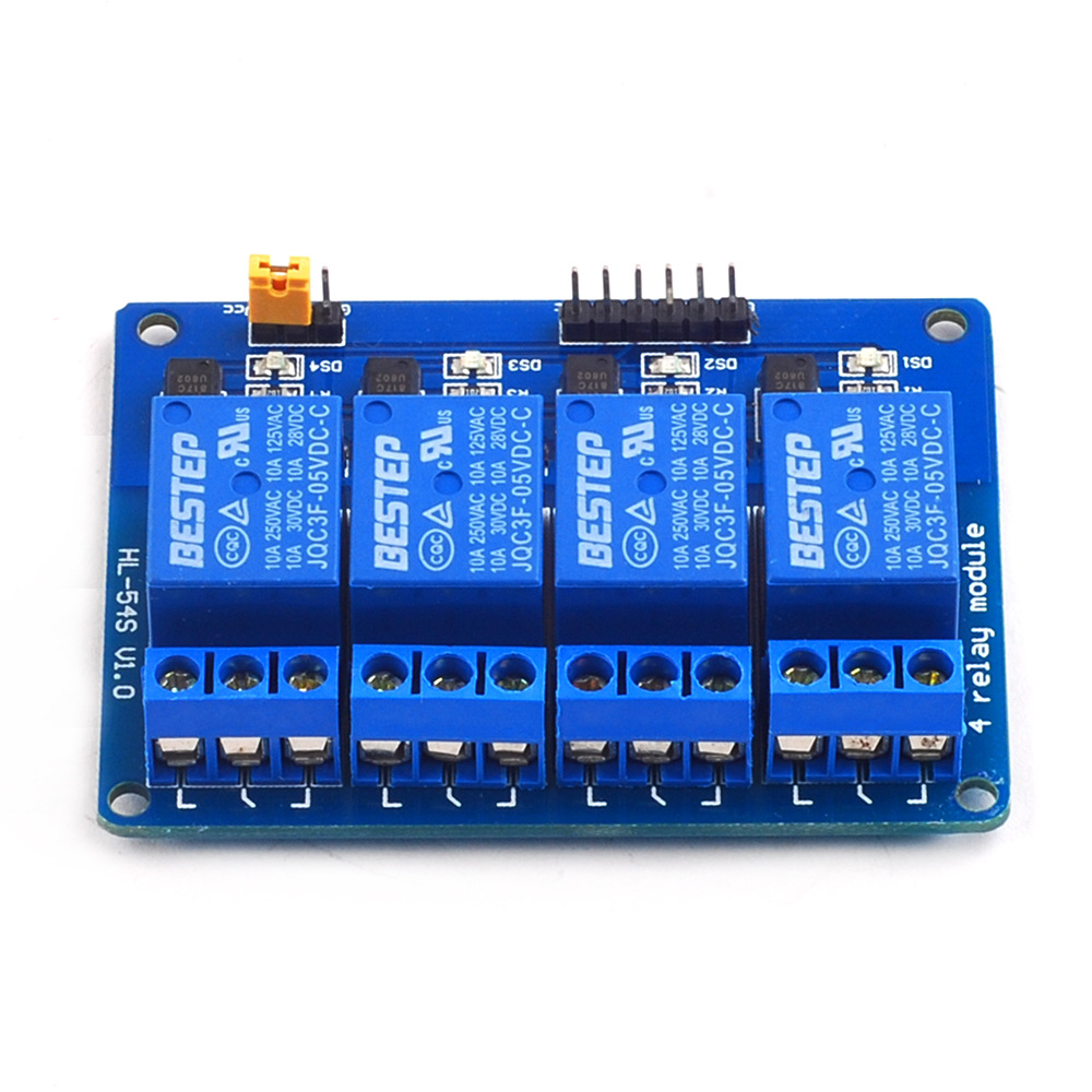 5V 4 ช่องโมดูลรีเลย์ 4 ช่องรีเ - Relay Module 4 Channel บทวิจารณ์และราคา