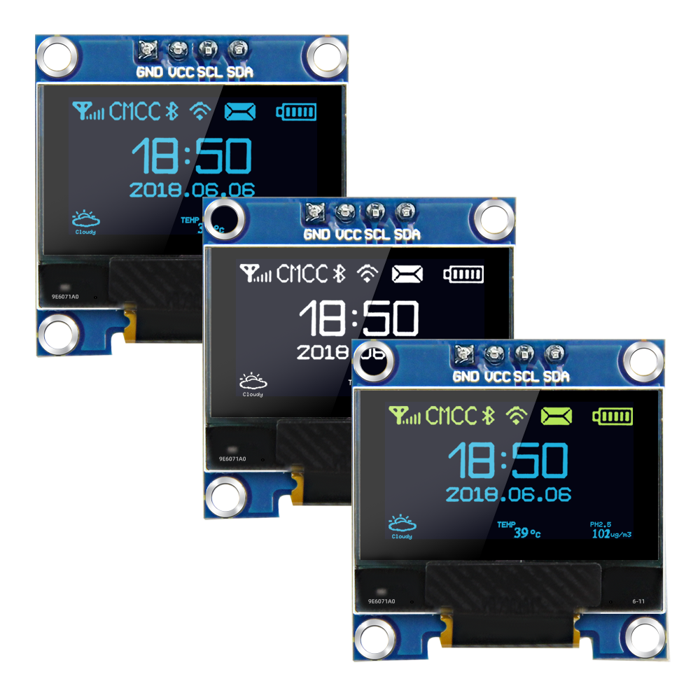 0.96 นิ้วจอแสดงผล OLED โมดูล S - Ssd1306 บทวิจารณ์และราคา