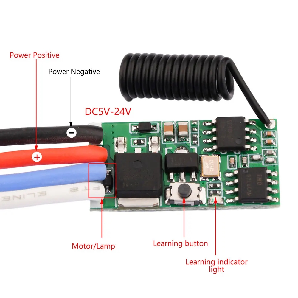 DC 3.7V-24V 433MHz มินิไร้สาย  - Joystick Module บทวิจารณ์และราคา