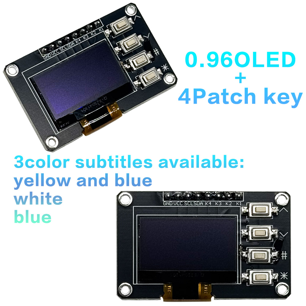 โมดูล TFT OLED EC11 พร้อมตัวเข - Ssd1306 บทวิจารณ์และราคา