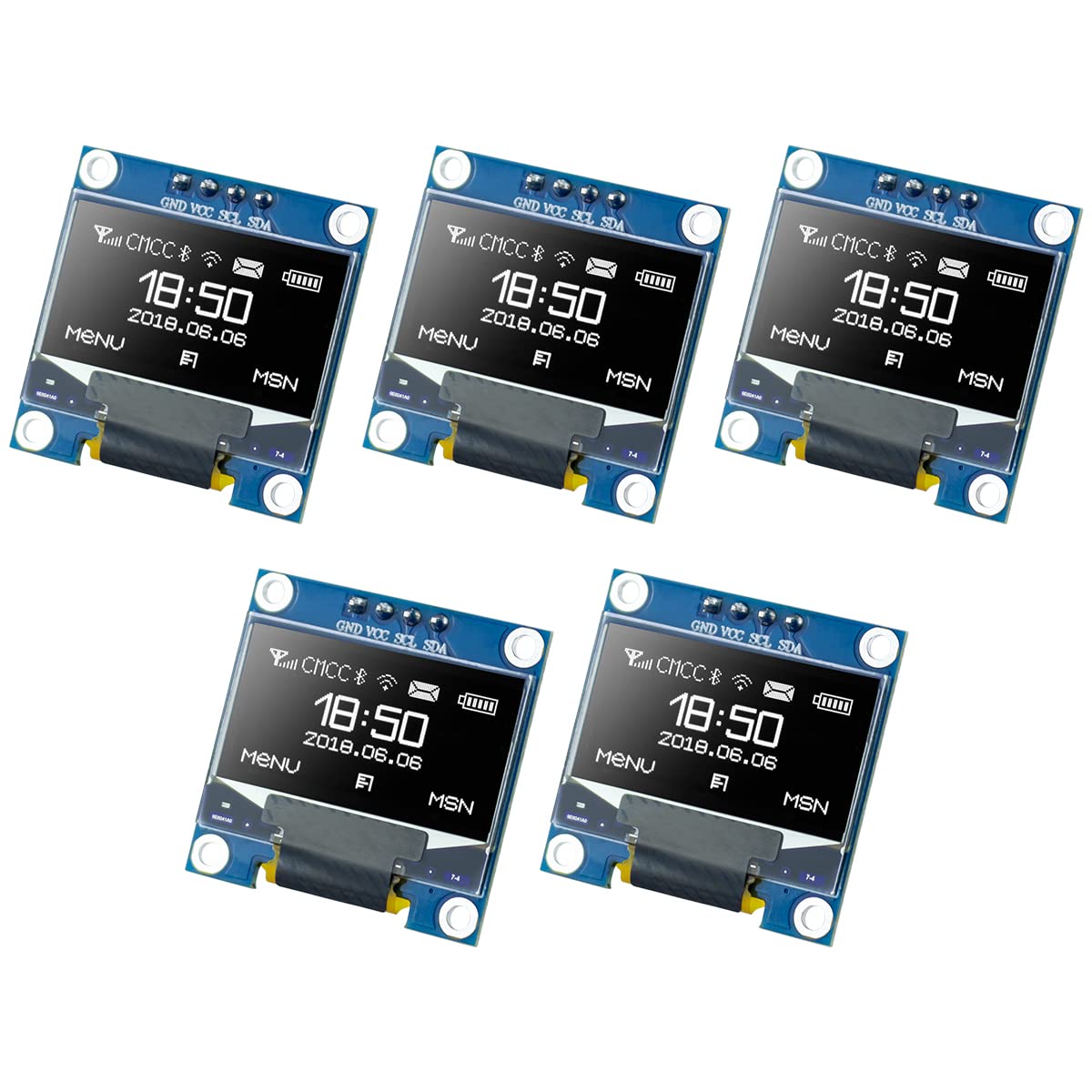 0.96 นิ้ว OLED I2C IIC โมดูลจอ - Ssd1306 บทวิจารณ์และราคา