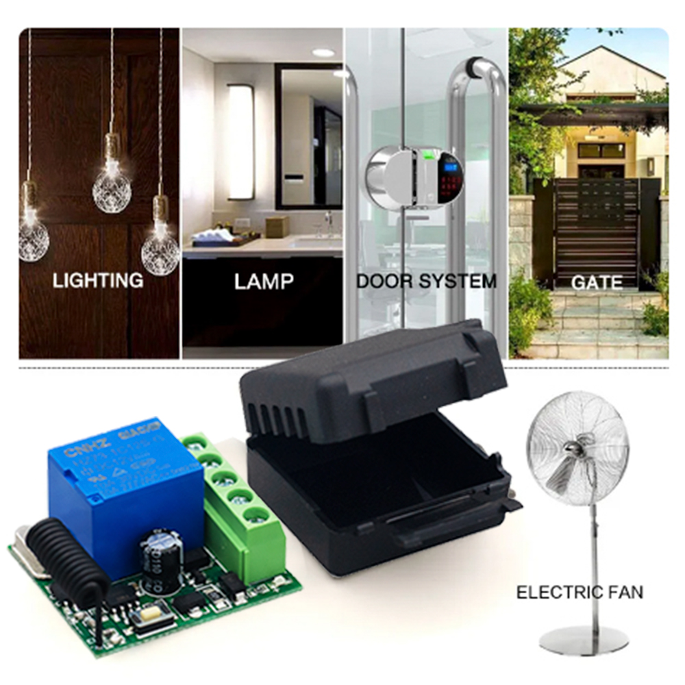 QACHIP 433MHz DC 12V รีโมทคอนโ - Ir Remote Module บทวิจารณ์และราคา