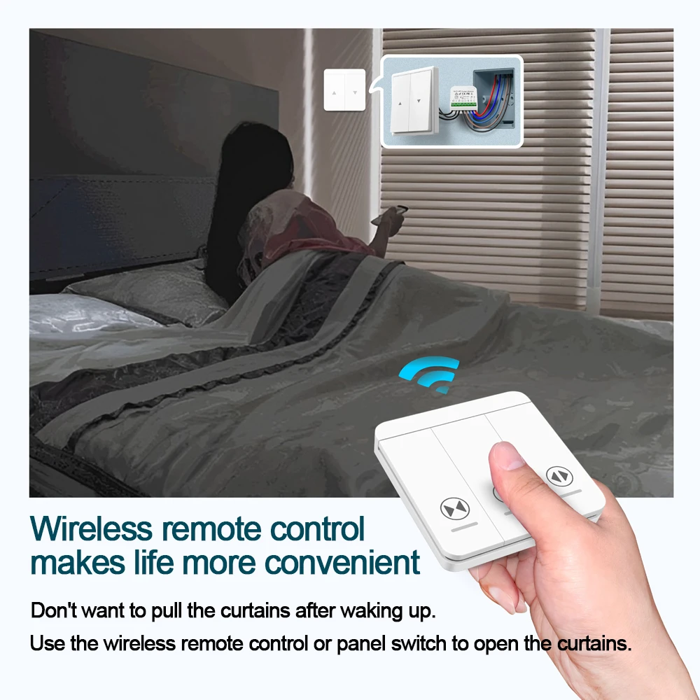 433 MHz RF สวิตช์ม่านโมดูล AC  - Ir Remote Module บทวิจารณ์และราคา