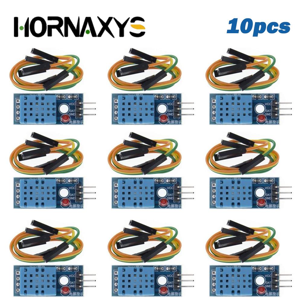 1-10ชิ้นโมดูลเซ็นเซอร์ DHT11 3 - Dht11 บทวิจารณ์และราคา
