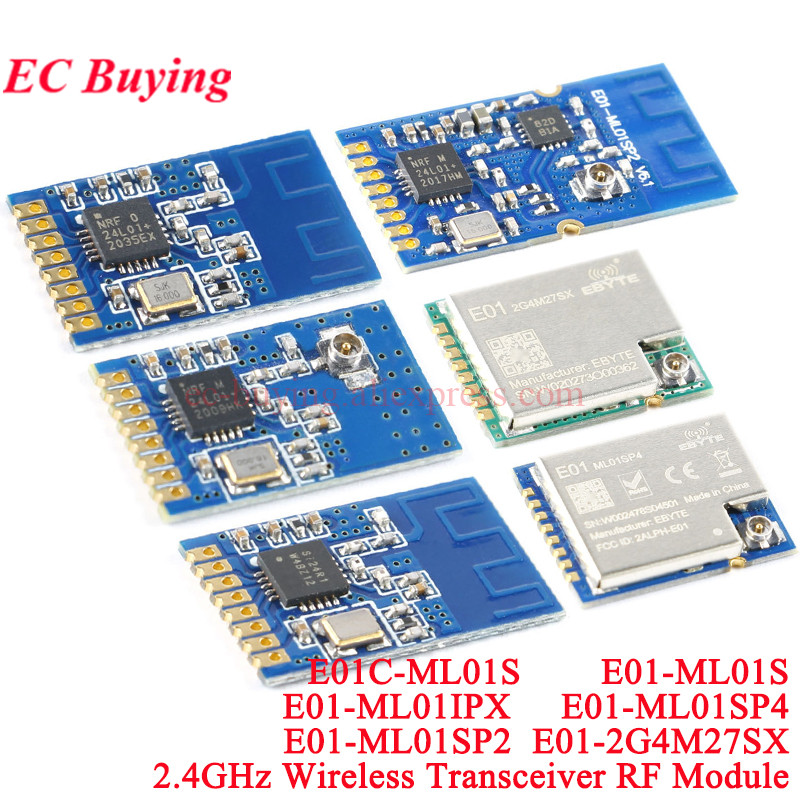 10 ชิ้น/1 ชิ้น E01-2G4M27SX ML - Nrf24L01 บทวิจารณ์และราคา