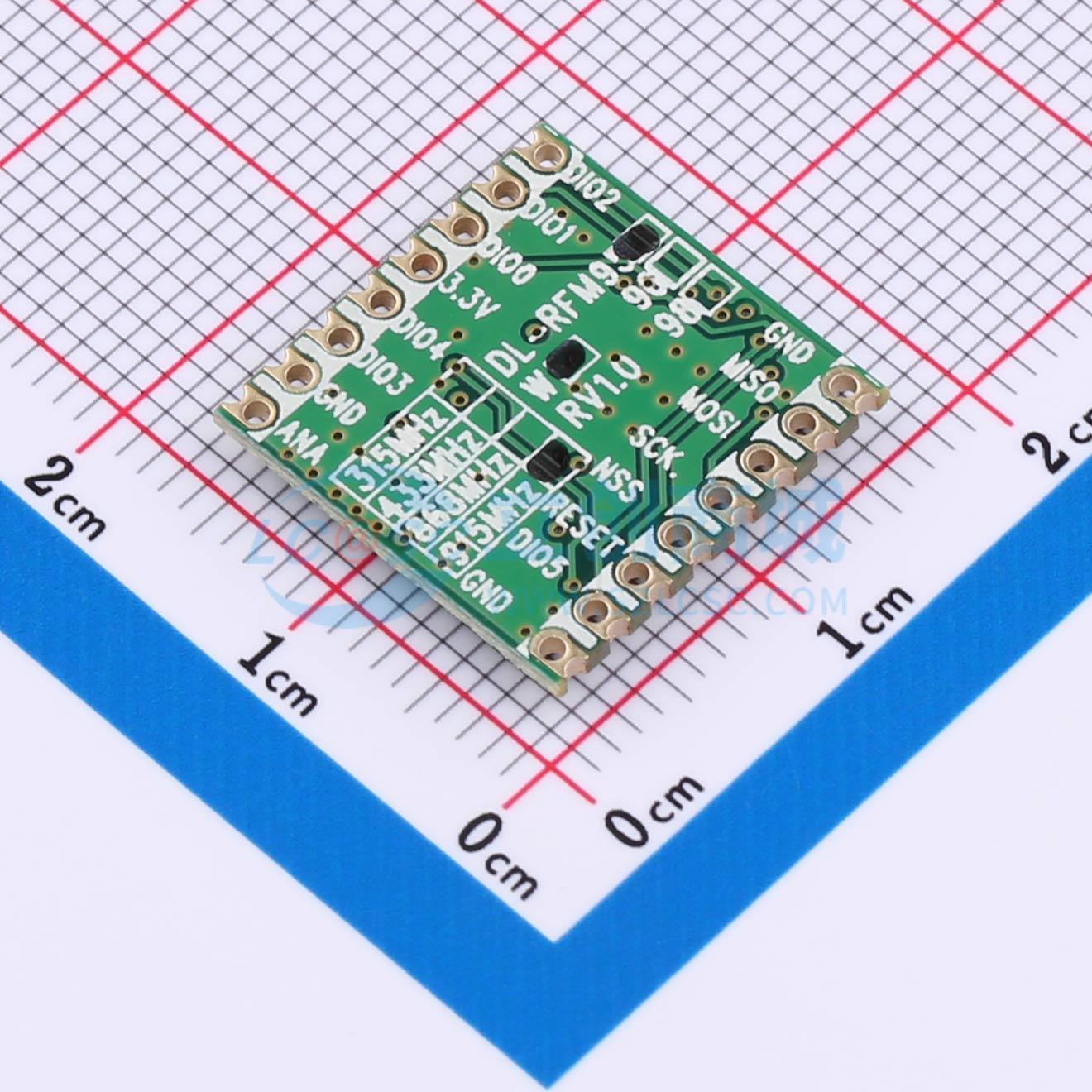 โมดูลรับส่งสัญญาณ RF แบบ SMD ร - Lora Rfm95 บทวิจารณ์และราคา