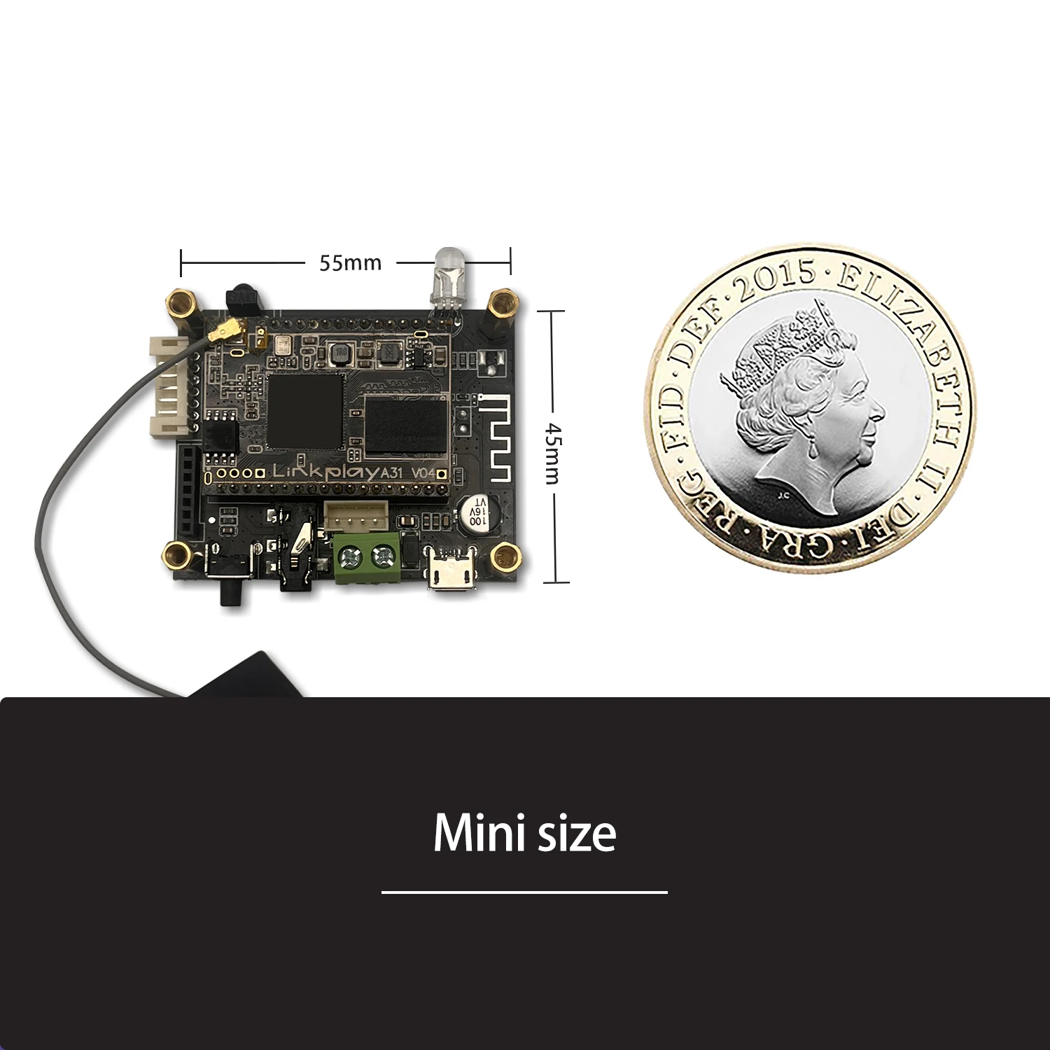 D10 WiFi และบลูทูธ 5.0 รับโมดู - Microphone Module บทวิจารณ์และราคา