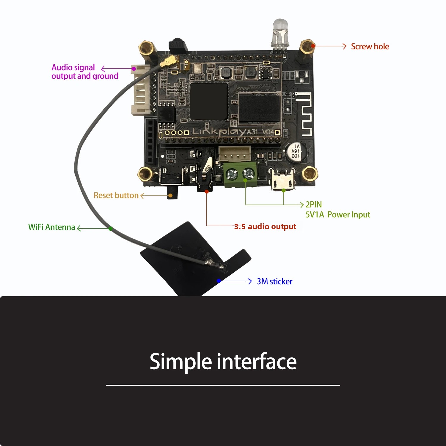 D10 WiFi และบลูทูธ 5.0 รับโมดู - Microphone Module บทวิจารณ์และราคา
