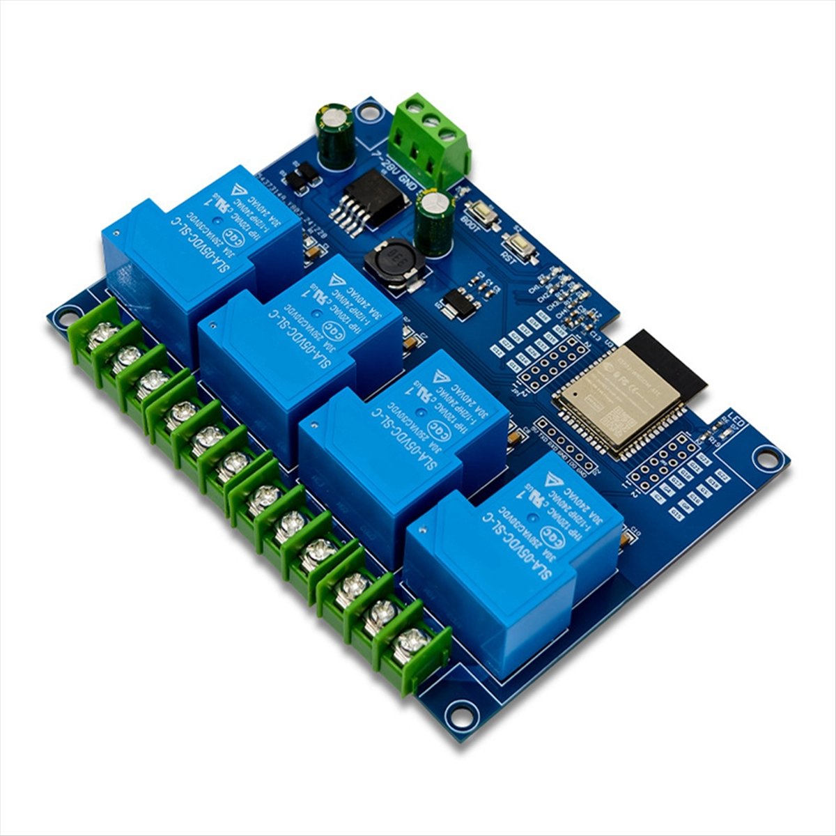 (AD11] โมดูลรีเลย์ 4 ช่อง 30A  - Relay Module 4 Channel บทวิจารณ์และราคา