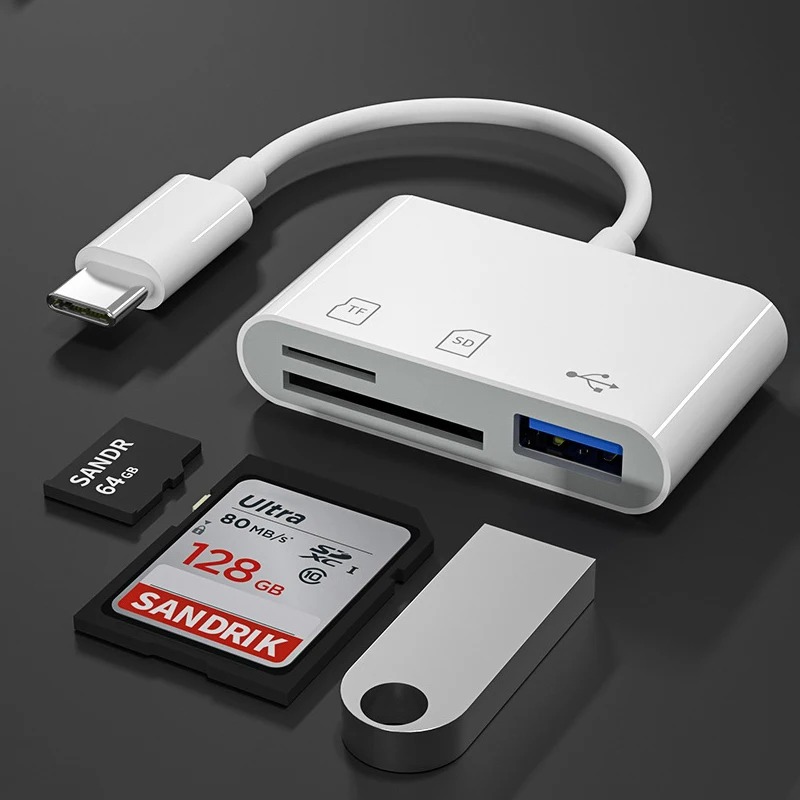 อะแดปเตอร์ฮับแปลง 3-in-1 Type- - Sd Card Module บทวิจารณ์และราคา