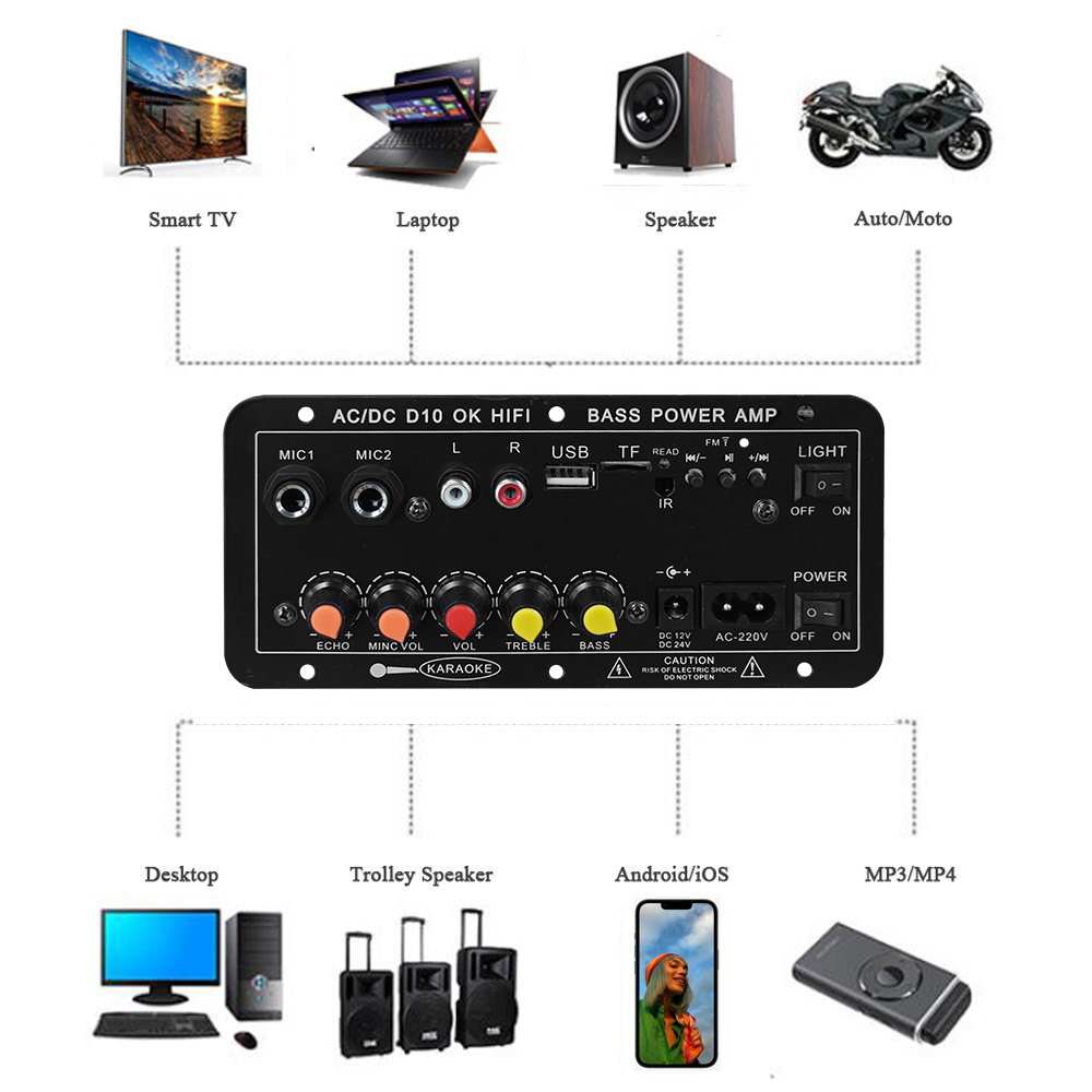 บอร์ดแอมพลิฟายเออร์บลูทูธดิจิต - Microphone Module บทวิจารณ์และราคา