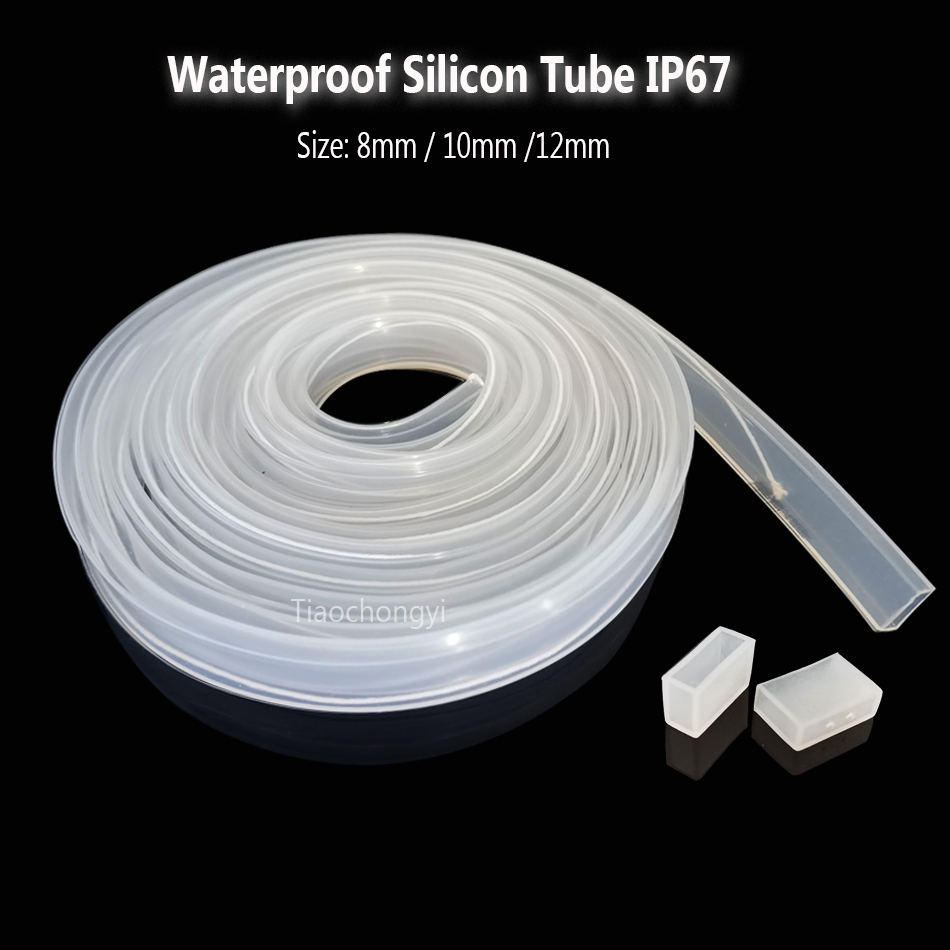 8mm 10mm 12mm โปร่งใสซิลิคอนหล - Ws2812B บทวิจารณ์และราคา
