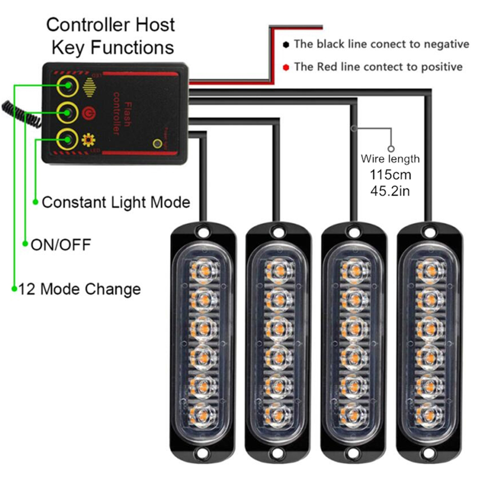 ไฟสัญญาณเตือนฉุกเฉิน LED สีเหล - Buzzer Module บทวิจารณ์และราคา
