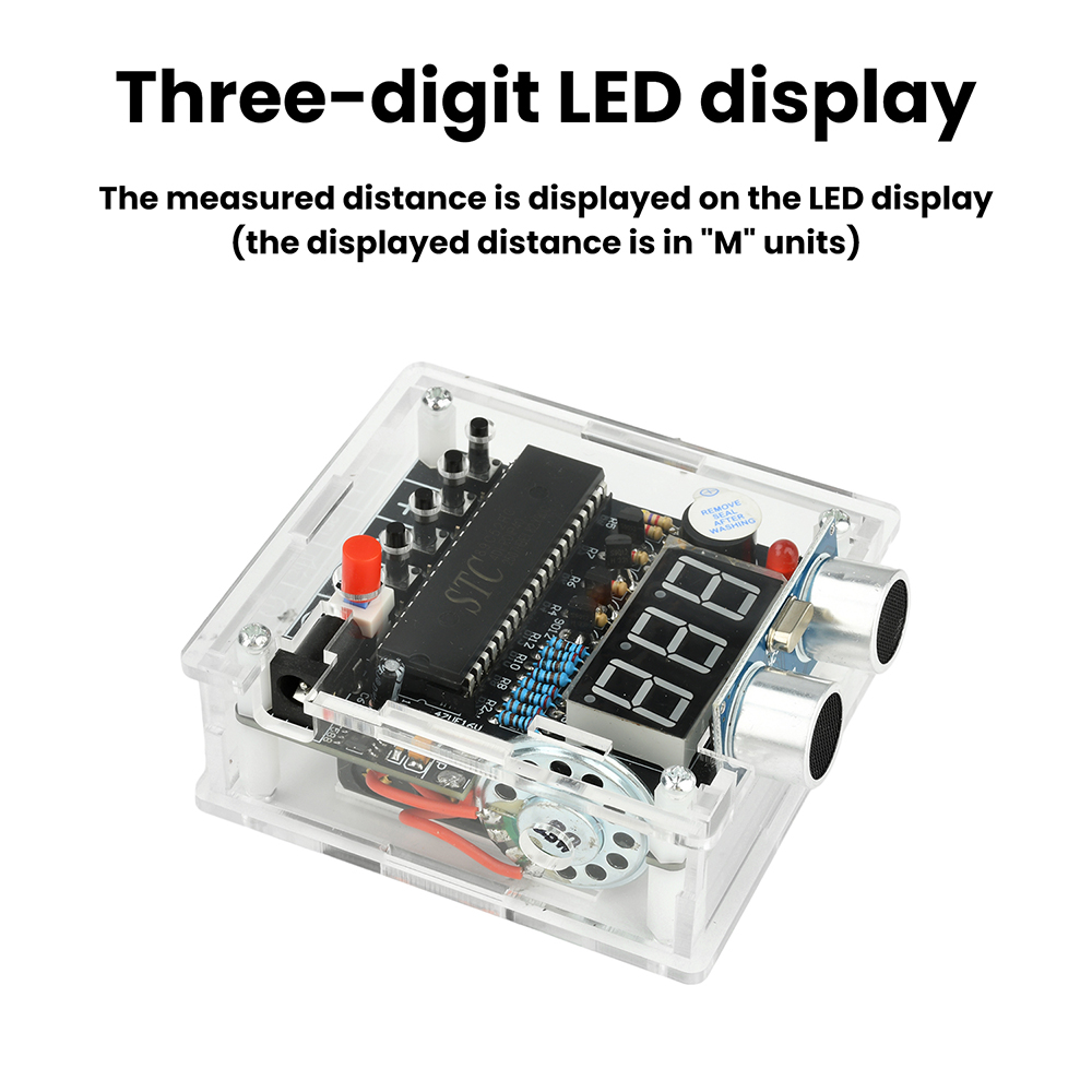 HC-SR04 DC 4.5-5.5V ชุดฝึกหัดก - Ultrasonic Sensor Hc-Sr04 บทวิจารณ์และราคา