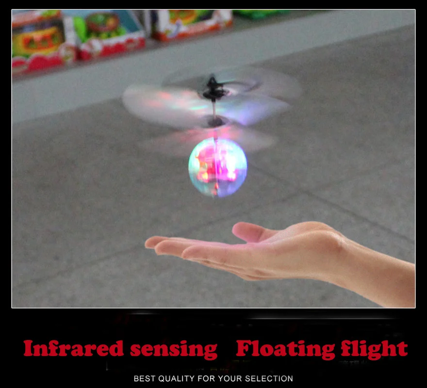 ใหม่ Flying Ball Luminous เด็ก - Ir Remote Module บทวิจารณ์และราคา