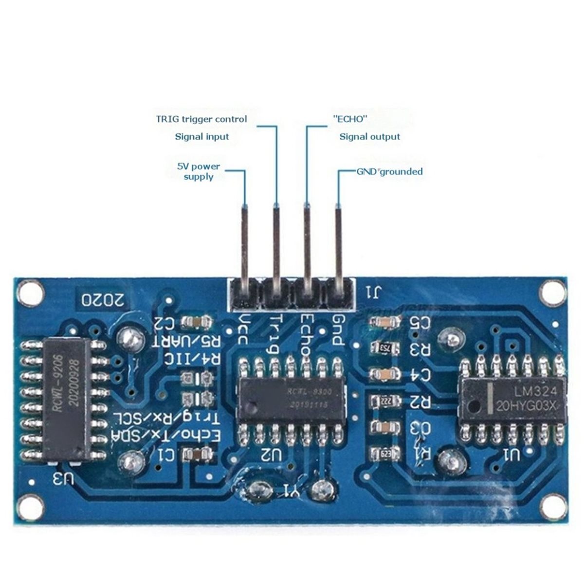 6PCS HC-SR04 อัลตราโซนิกเซนเซอ - Ultrasonic Sensor Hc-Sr04 บทวิจารณ์และราคา