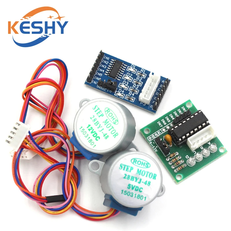 5V 4 เฟส 28BYJ-48 DC เกียร์ St - Stepper Motor 28Byj บทวิจารณ์และราคา