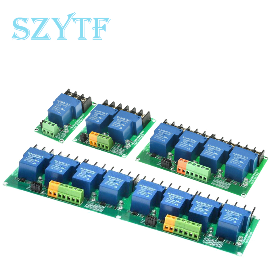 โมดูลรีเลย์ 1 2 4 8 ช่อง 30A พ - Relay Module 4 Channel บทวิจารณ์และราคา