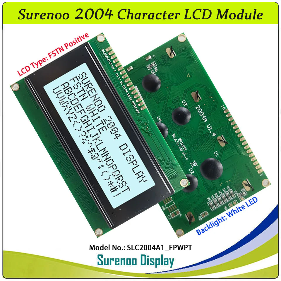 Surenoo 204 20X4 2004 โมดูล LC - Lcd 1602 บทวิจารณ์และราคา